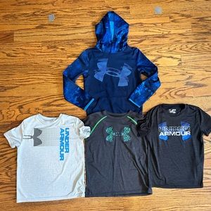 Boys Youth medium Under Armour Lot